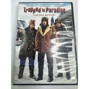 Trapped In Paradise (DVD, 2004) 1994 Christmas Movie‎ Nicolas 2 Sided Disc